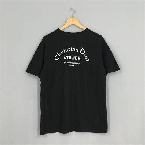 christian dior t shirt zwart|christian dior t shirt price.